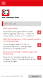 Mobile Screenshot of hpmtechnologie.de